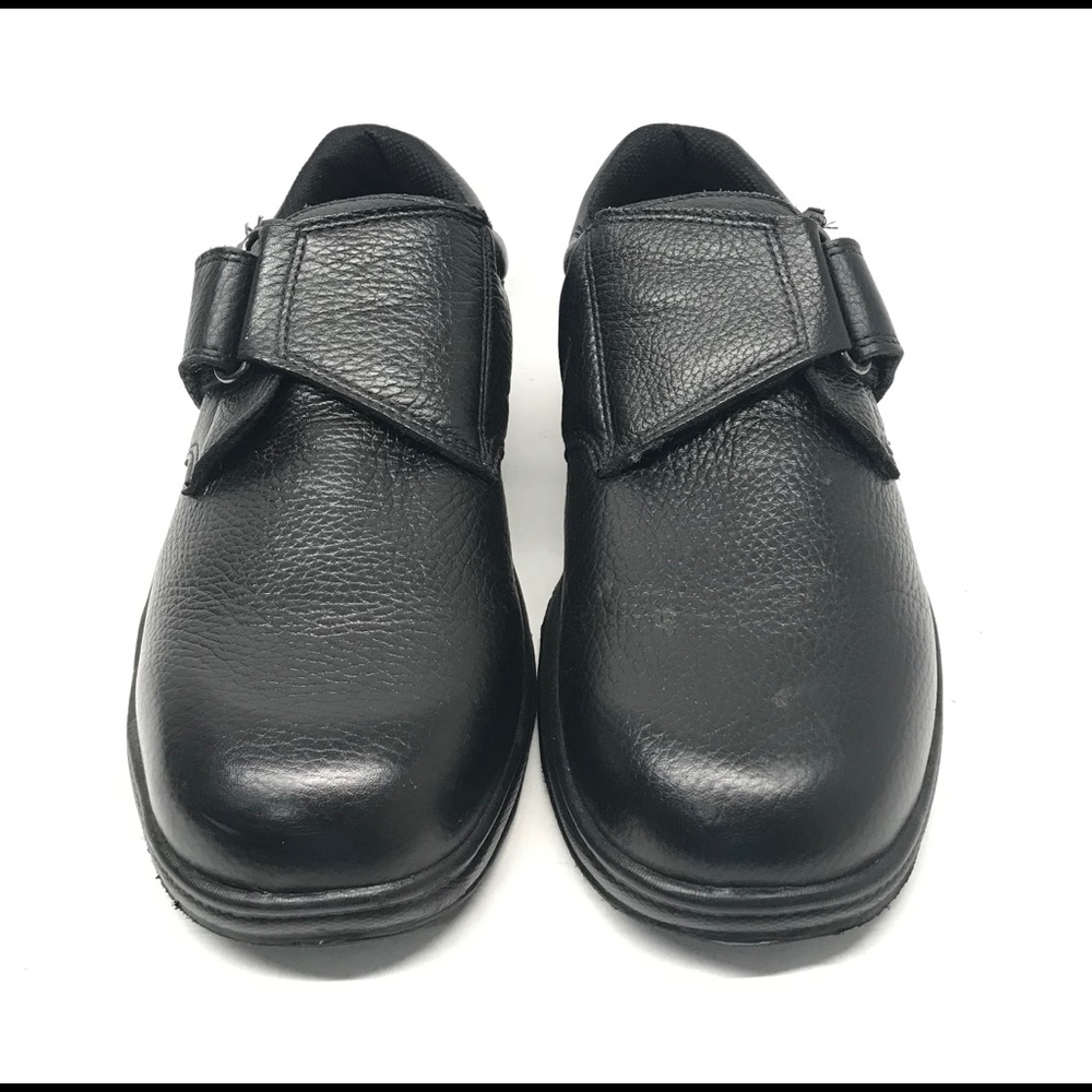 Orthofeet Black Leather Shoes Men’s 10.5 Narrow